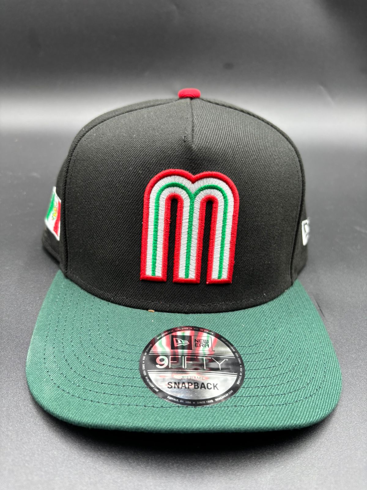 NEW ERA-FRAME MX NEGRO VERDE