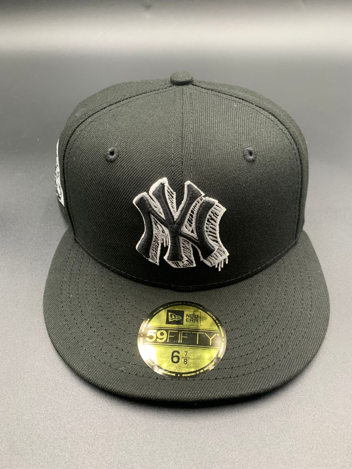 New Era Edicion Yankees Negra Contorno Blanco