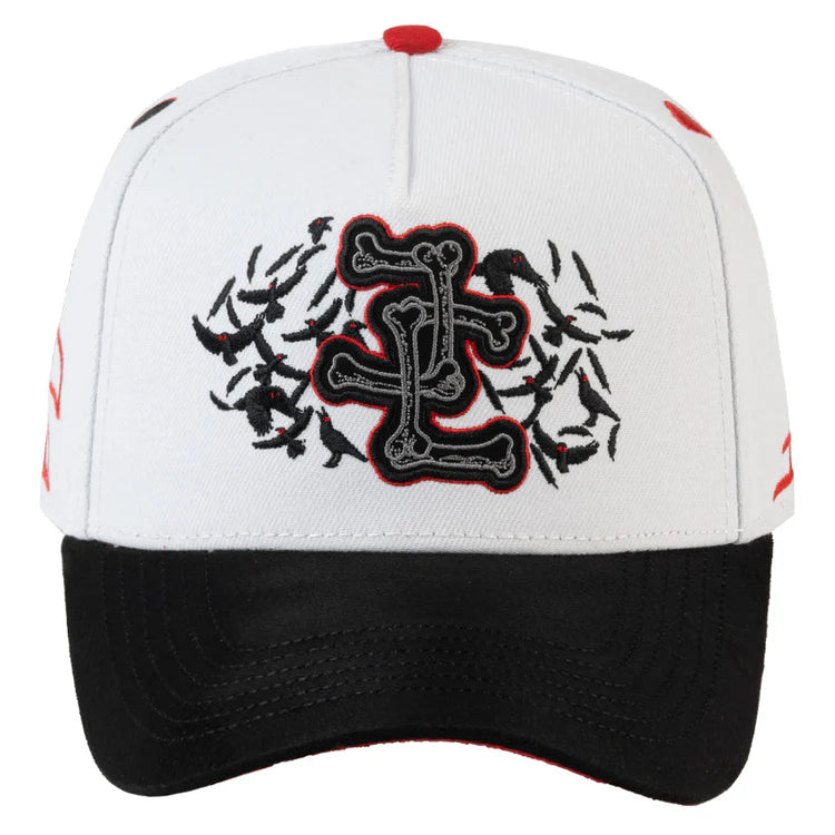 GORRA JC HATS- JC BONES BLANCO