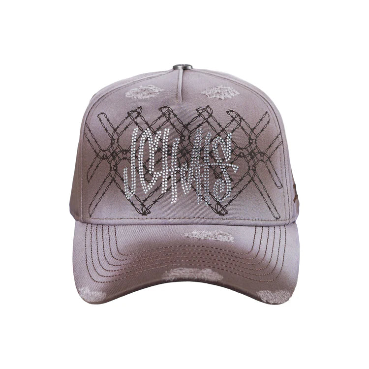 GORRA JC HATS- STAR DEMIN BEIGE