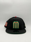 New Era MX Broche Pana Negra