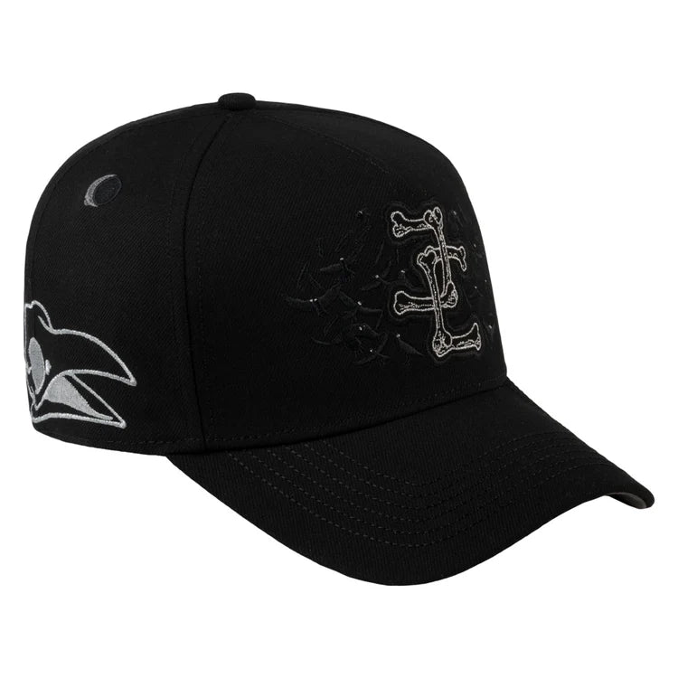 GORRA JC HATS- BONES NEGRA