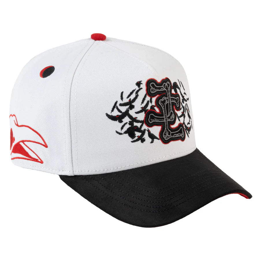 GORRA JC HATS- JC BONES BLANCO