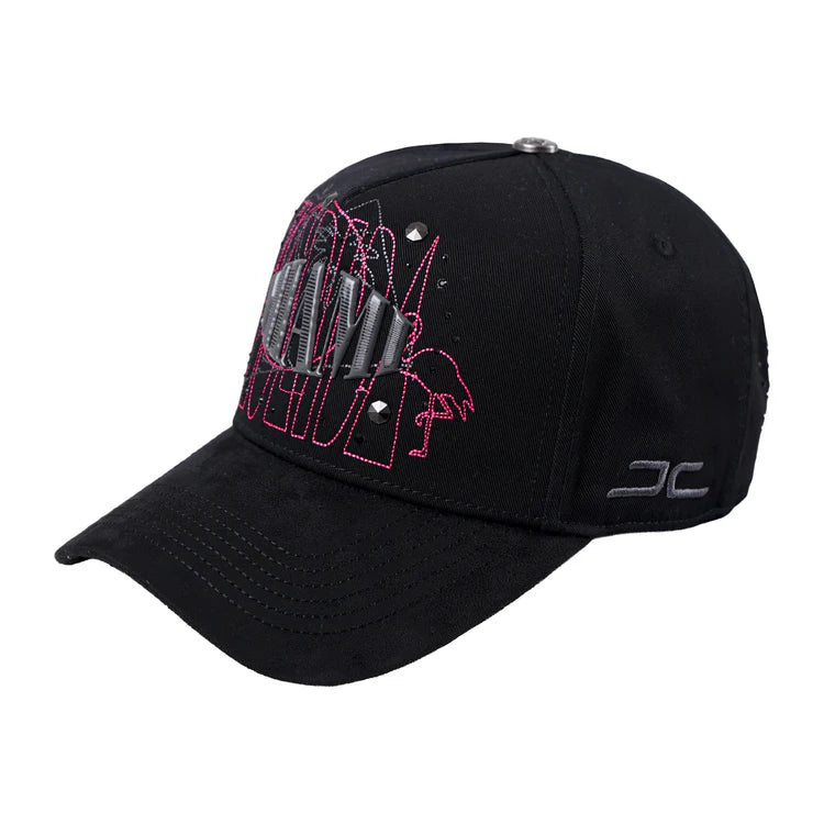 GORRA JC HATS- MIAMI NEGRO