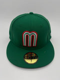 New Era MX Verde Vicera Gris
