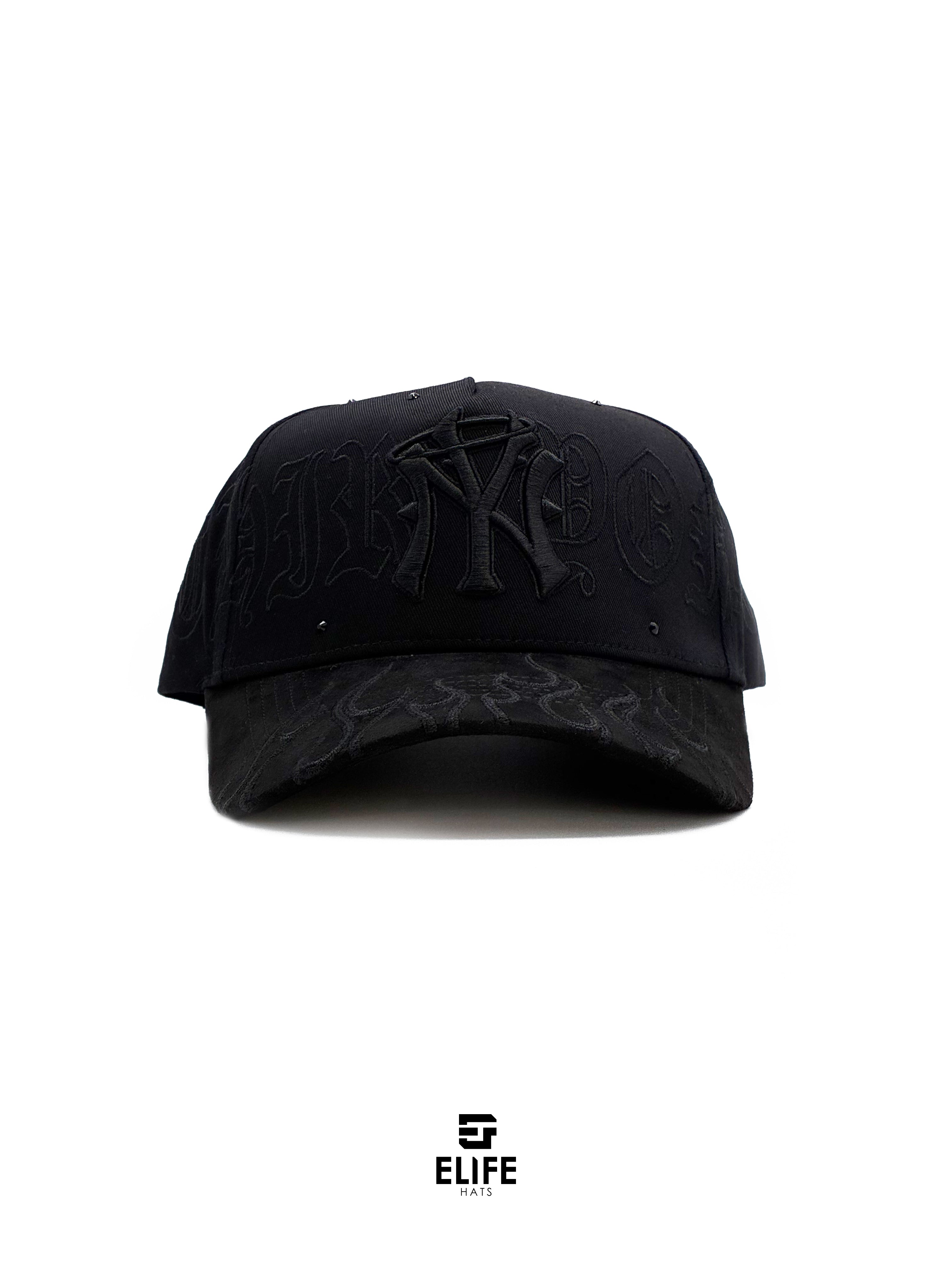 31 HATS- FLAMES BLACK