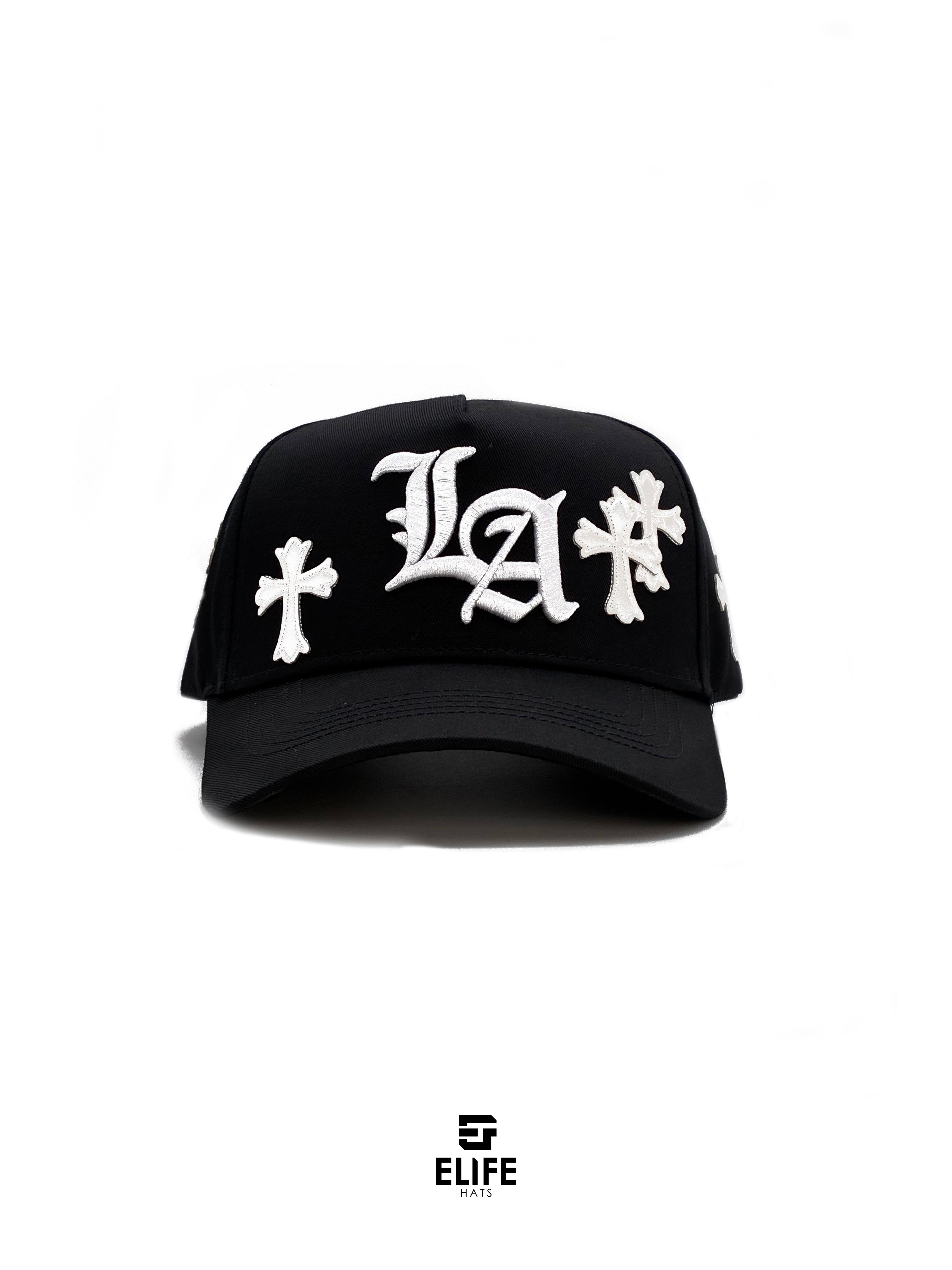 31 HATS- LA CHROME BLACK WHITE