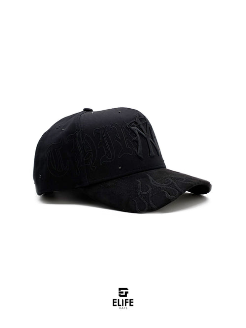 31 HATS- FLAMES BLACK