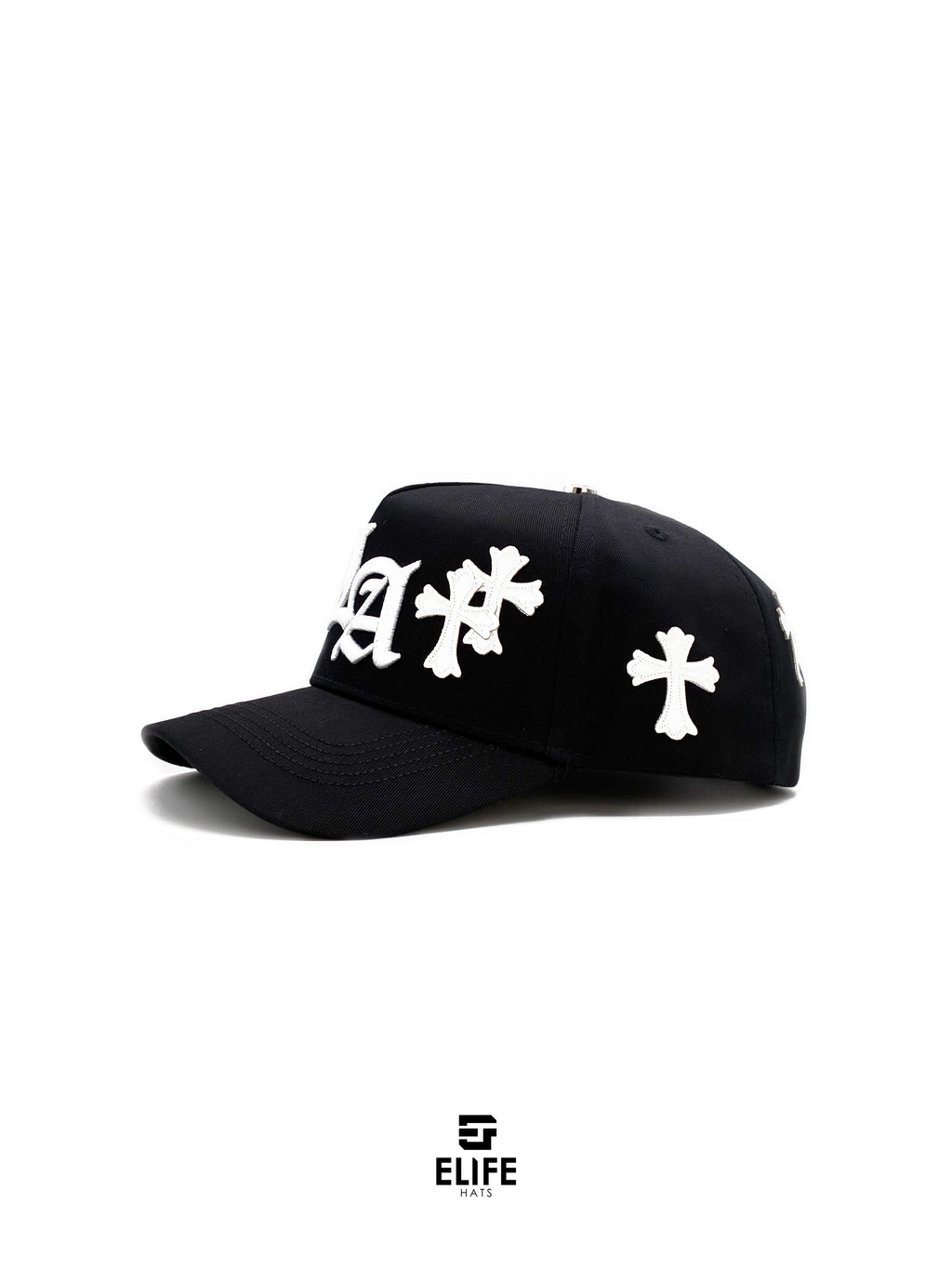 31 HATS- LA CHROME BLACK WHITE