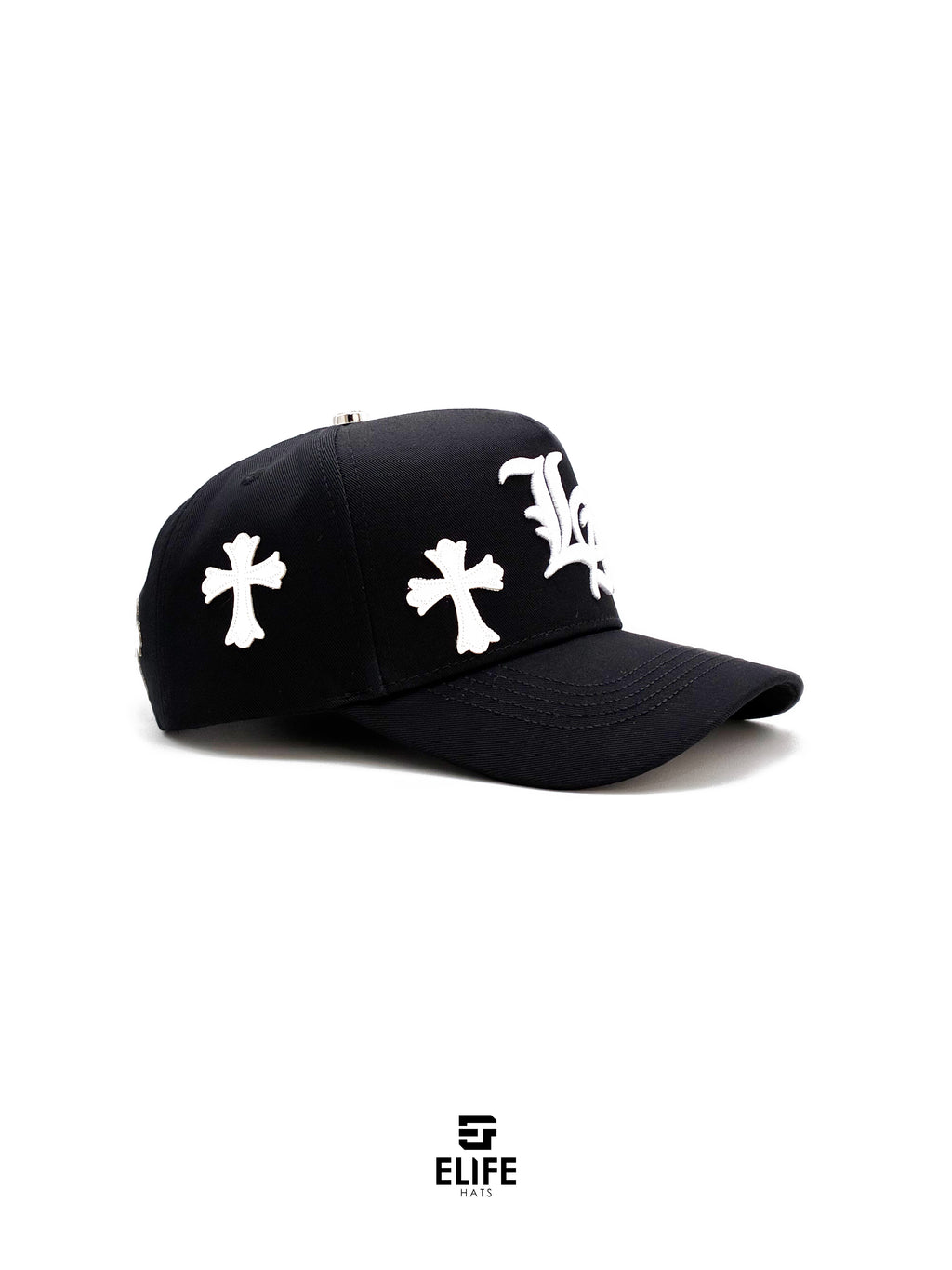 31 HATS- LA CHROME BLACK WHITE