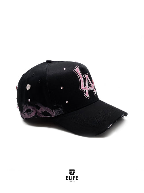 31 HATS- BLACK XOXO LOVE
