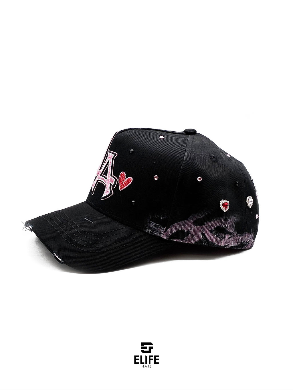 31 HATS- BLACK XOXO LOVE