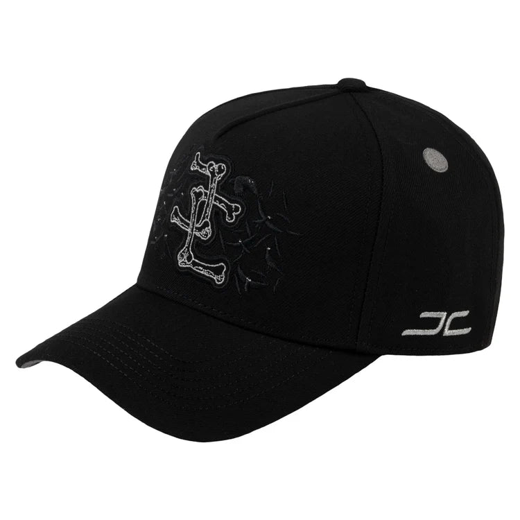 GORRA JC HATS- BONES NEGRA