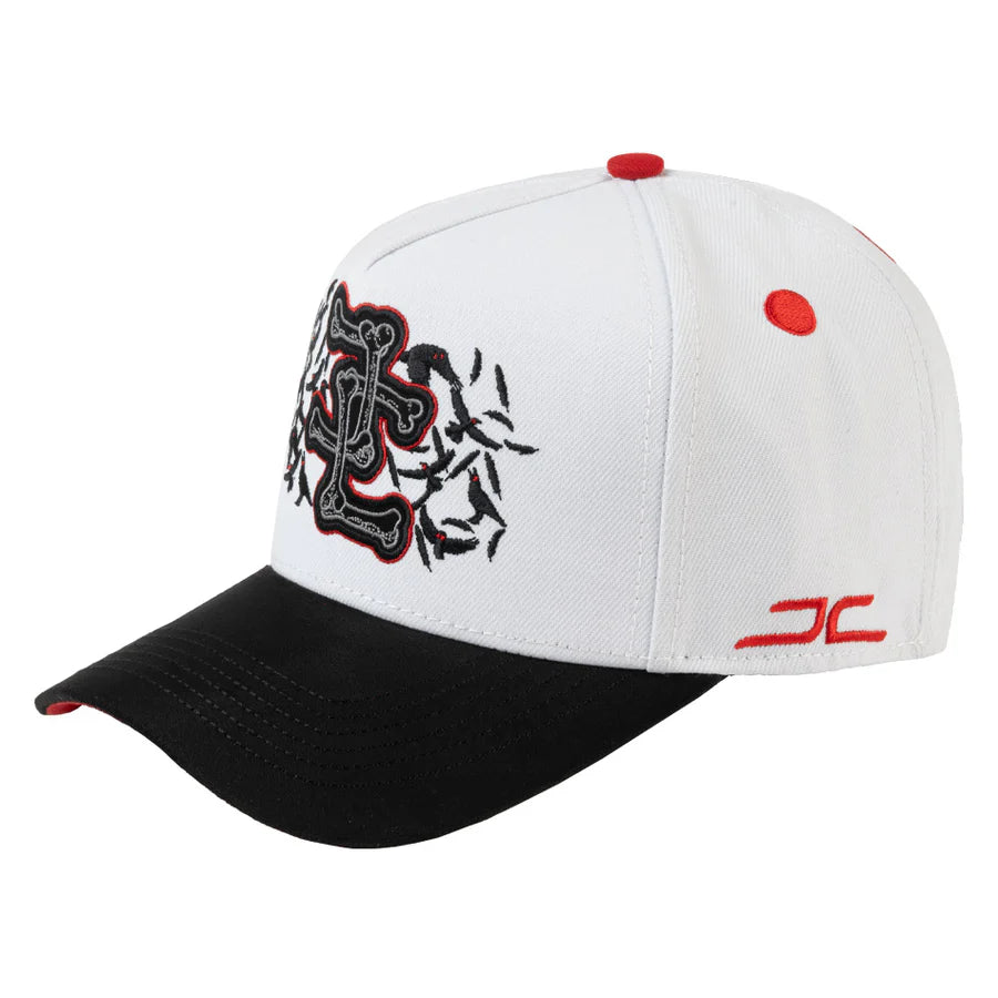 GORRA JC HATS- JC BONES BLANCO