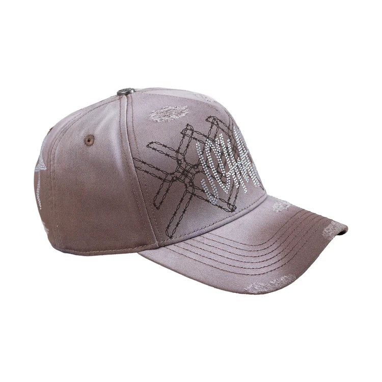 GORRA JC HATS- STAR DEMIN BEIGE