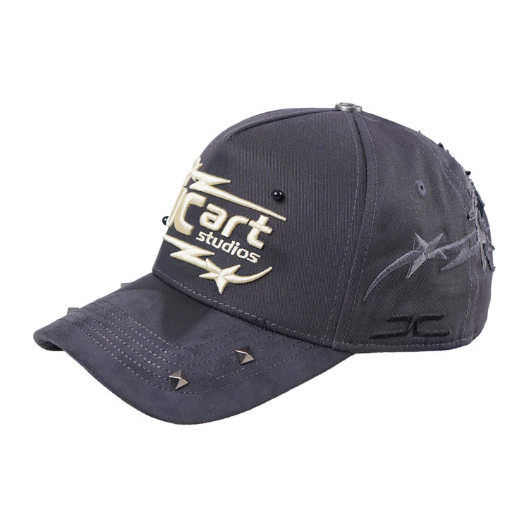 GORRA JC HATS- JC ART GRIS