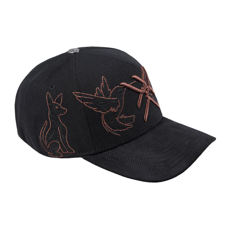 GORRA JC HATS- DEAD BLACK/COPPER