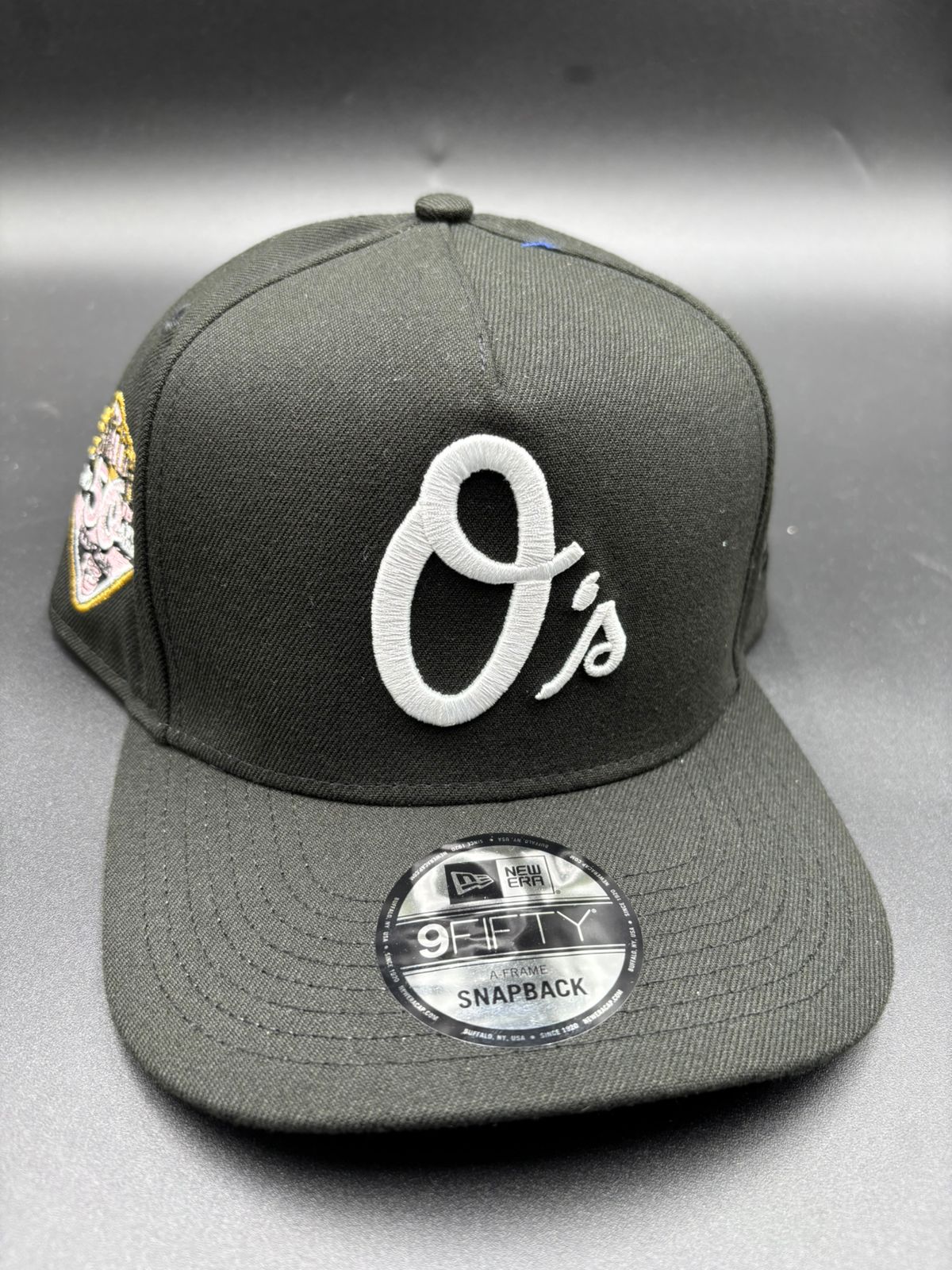 NEW ERA A-FRAME ORIOLES NEGRO BLAN