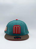 New Era MX Broche Azteca Verde Cafe