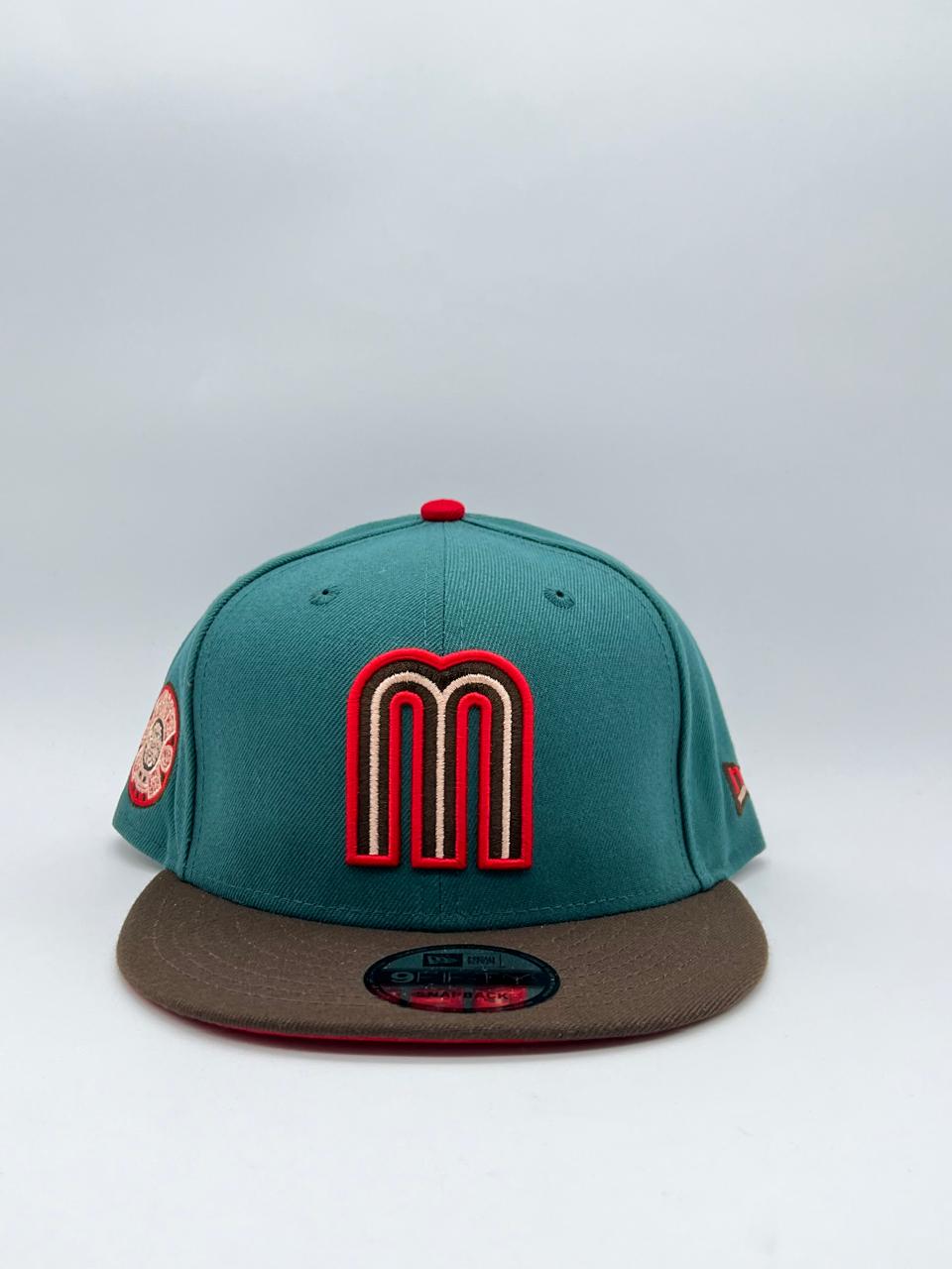 New Era MX Broche Azteca Verde Cafe