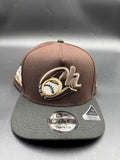 NEW ERA A-FRAME CHARROS cafe negro