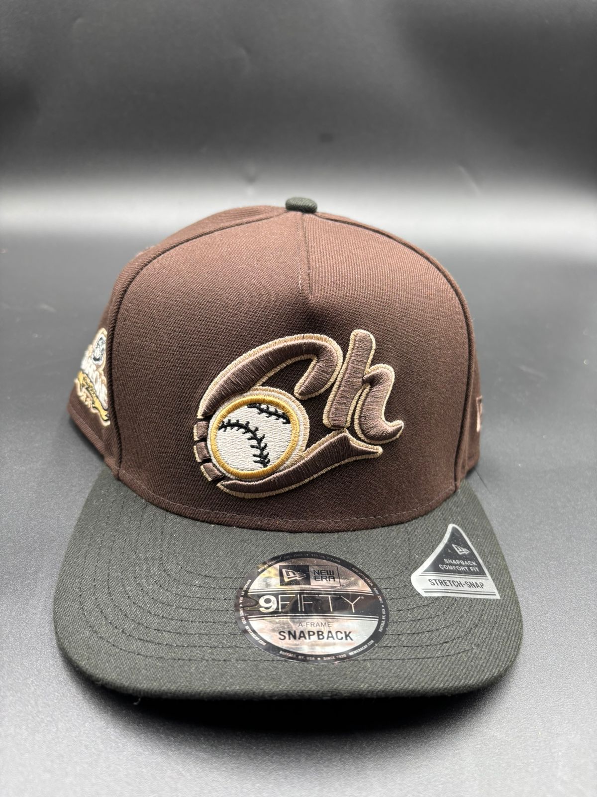 NEW ERA A-FRAME CHARROS cafe negro