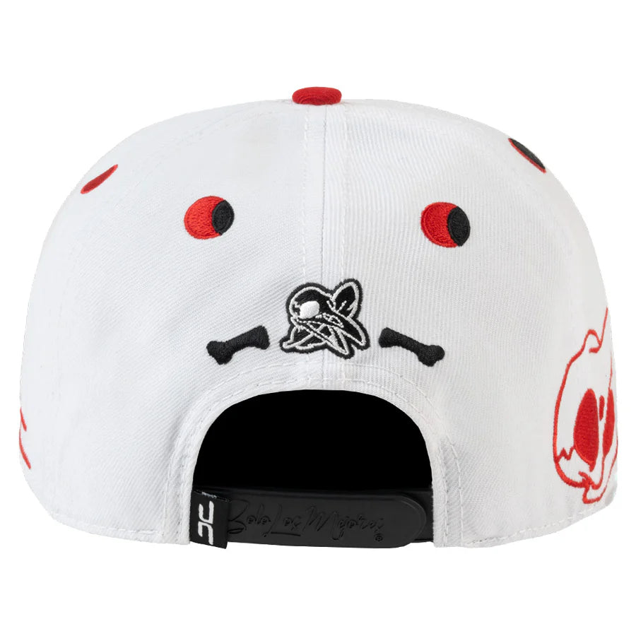 GORRA JC HATS- JC BONES BLANCO