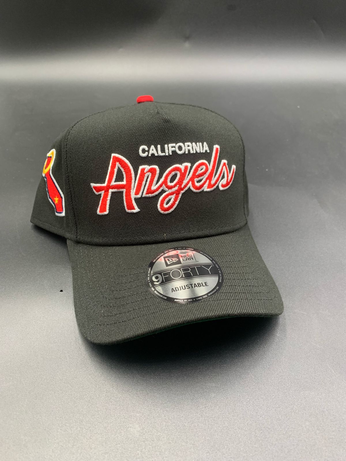 9Forty Edicion Angels Negro Rojo
