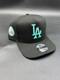NEW ERA A-FRAME LA 1980 negro turquesa