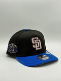 NEW ERA A-FRAME SD NEGRO AZUL CONTORNO BRONCE