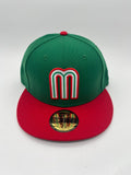 New Era MX Verde Vicera Roja