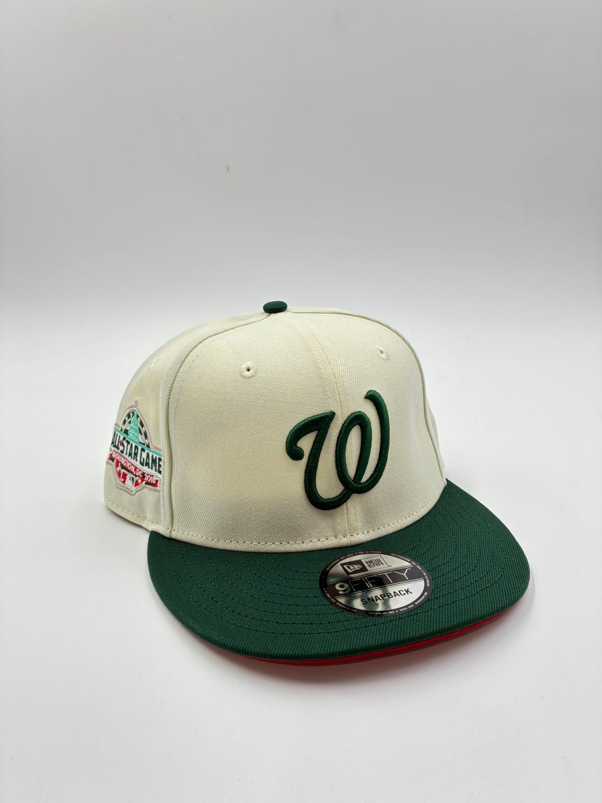 NEW ERA EDICION BROCHE WASHINGTON BEIGE VERDE