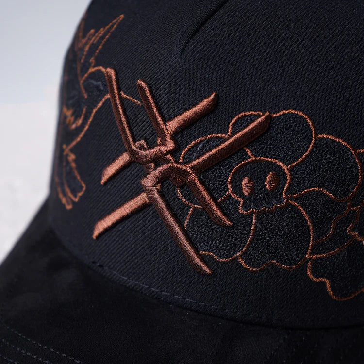 GORRA JC HATS- DEAD BLACK/COPPER