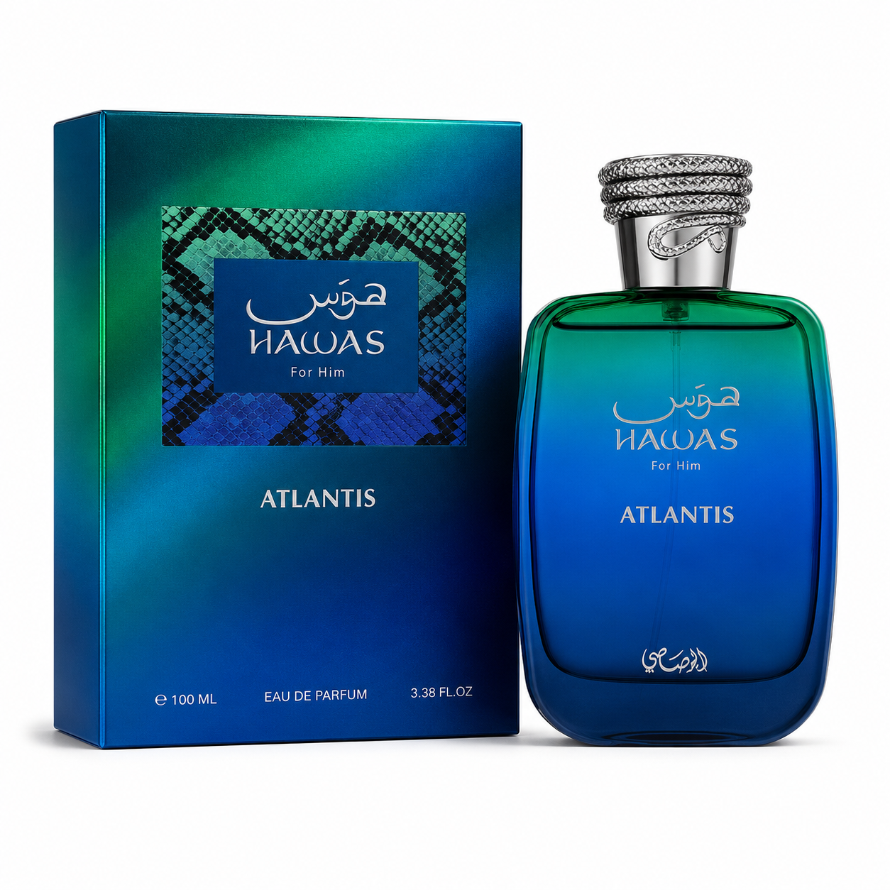 RASASI HAWAS ATLANTIS 3.38 OZ  EDP