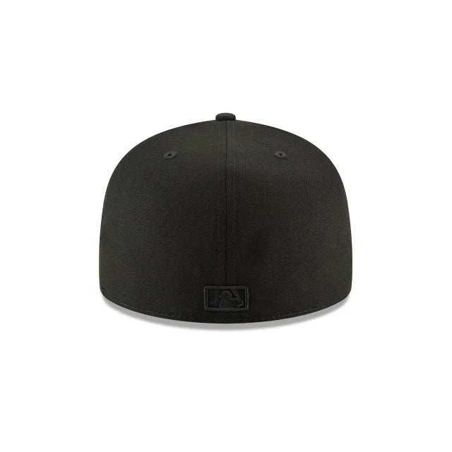 Los Angeles Dodgers Black On Black 59FIFTY Cerrada