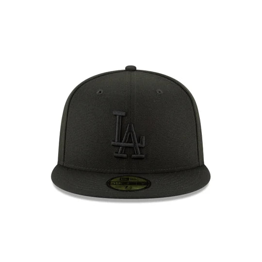 Los Angeles Dodgers Black On Black 59FIFTY Cerrada