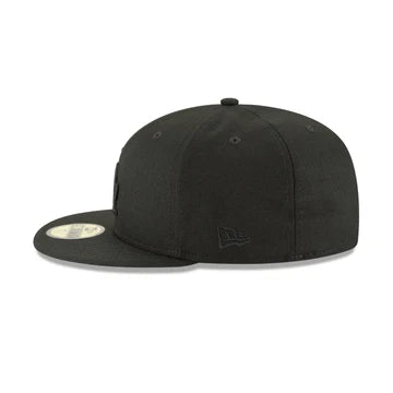 Los Angeles Dodgers Black On Black 59FIFTY Cerrada
