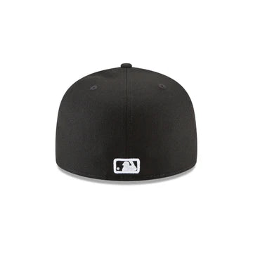 New York Yankees Black & White 59FIFTY Cerrada