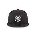 New York Yankees Black & White 59FIFTY Cerrada