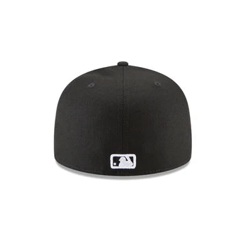 Los Angeles Dodgers Black & White 59FIFTY Cerrada