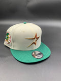New Era Edicion Astros Beige Verde