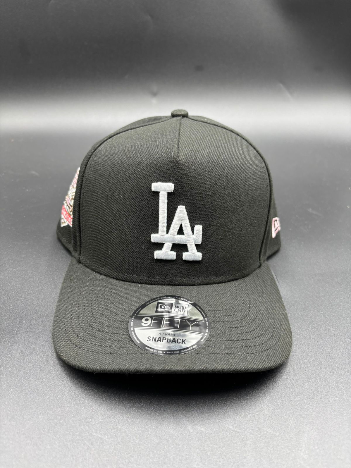 NEW ERA A-FRAME LA negro rosa