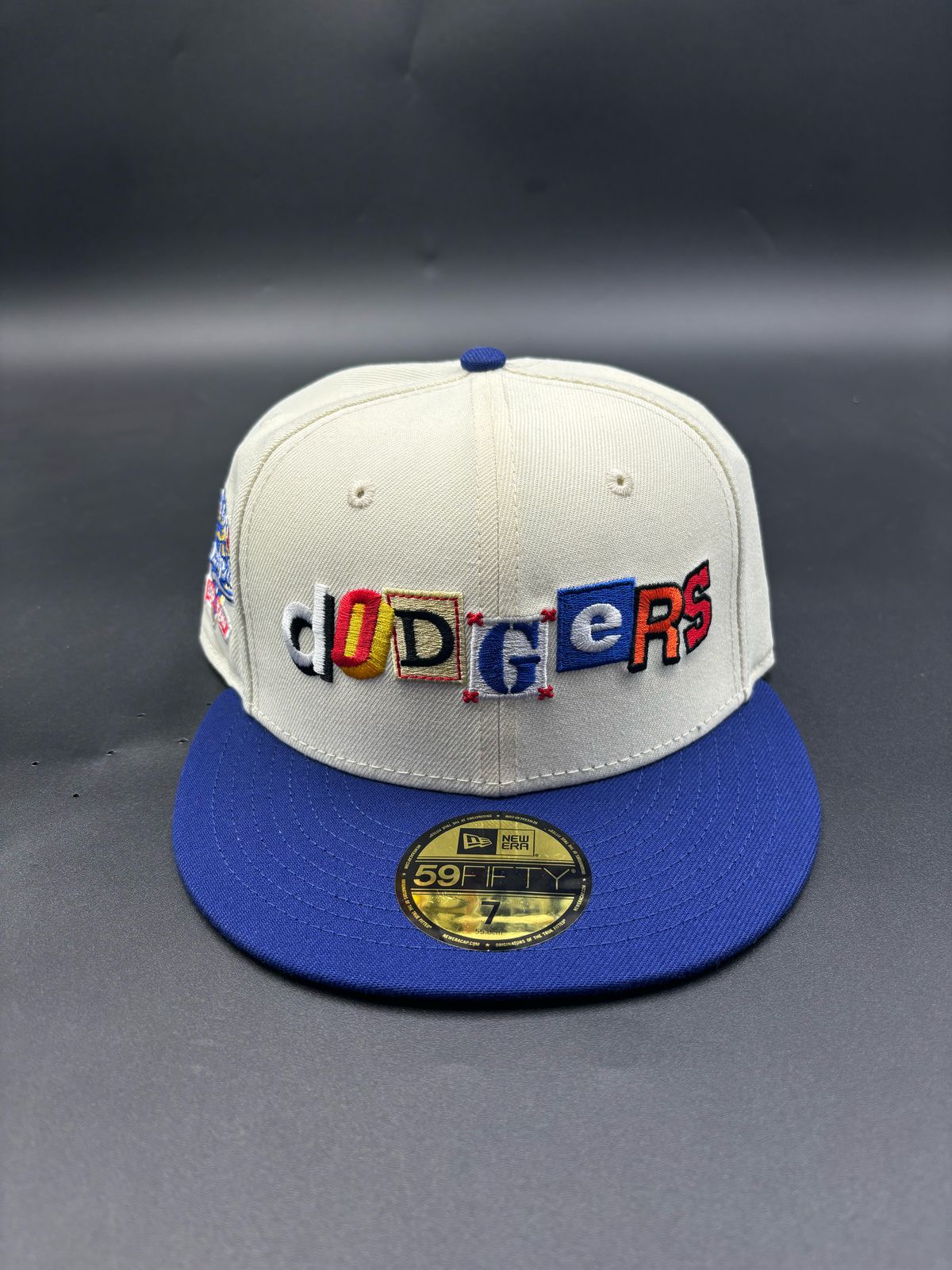 New Era Edicion Dodgers Letras Beige