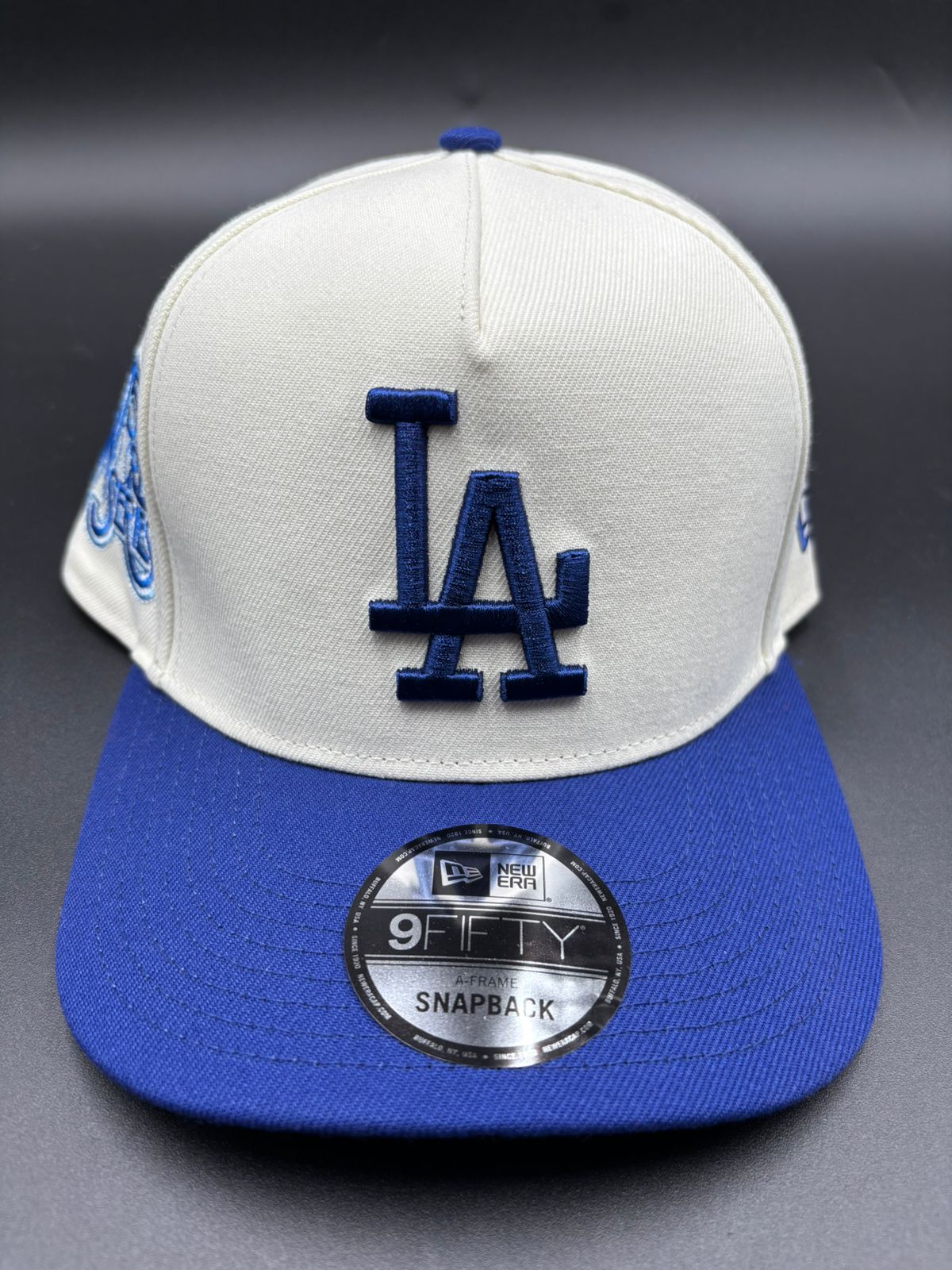 NEW ERA A-FRAME LA BEIGE AZUL