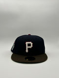 New Era Edicion Piratas Contorno Tinto Cafe
