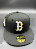 New Era Edicion Boston Contorno Dorado
