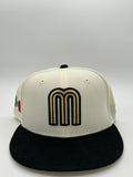 New Era Edicion MX Beige Negro Pana