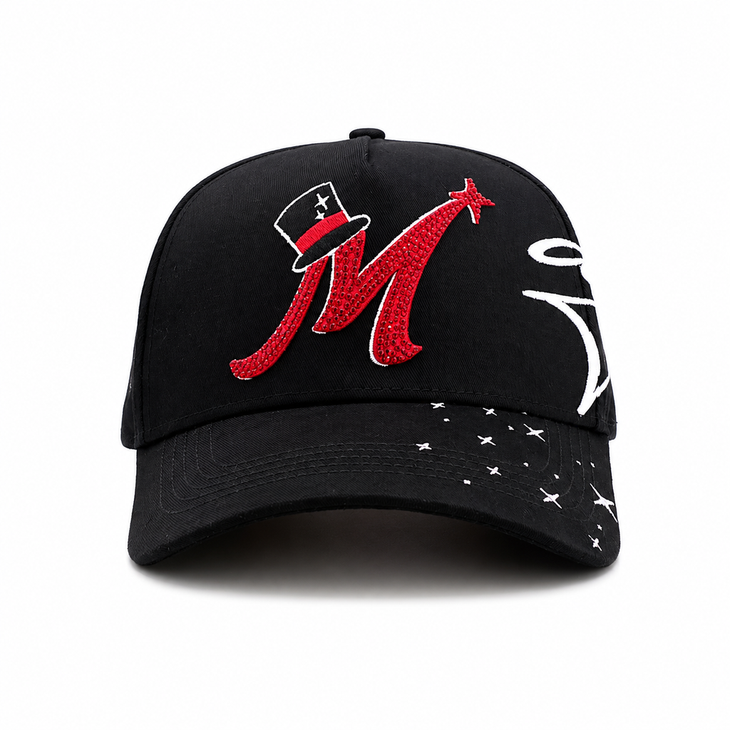 31 HATS- GORRA EL MAGO ROJO  INCLUYE FULL SET