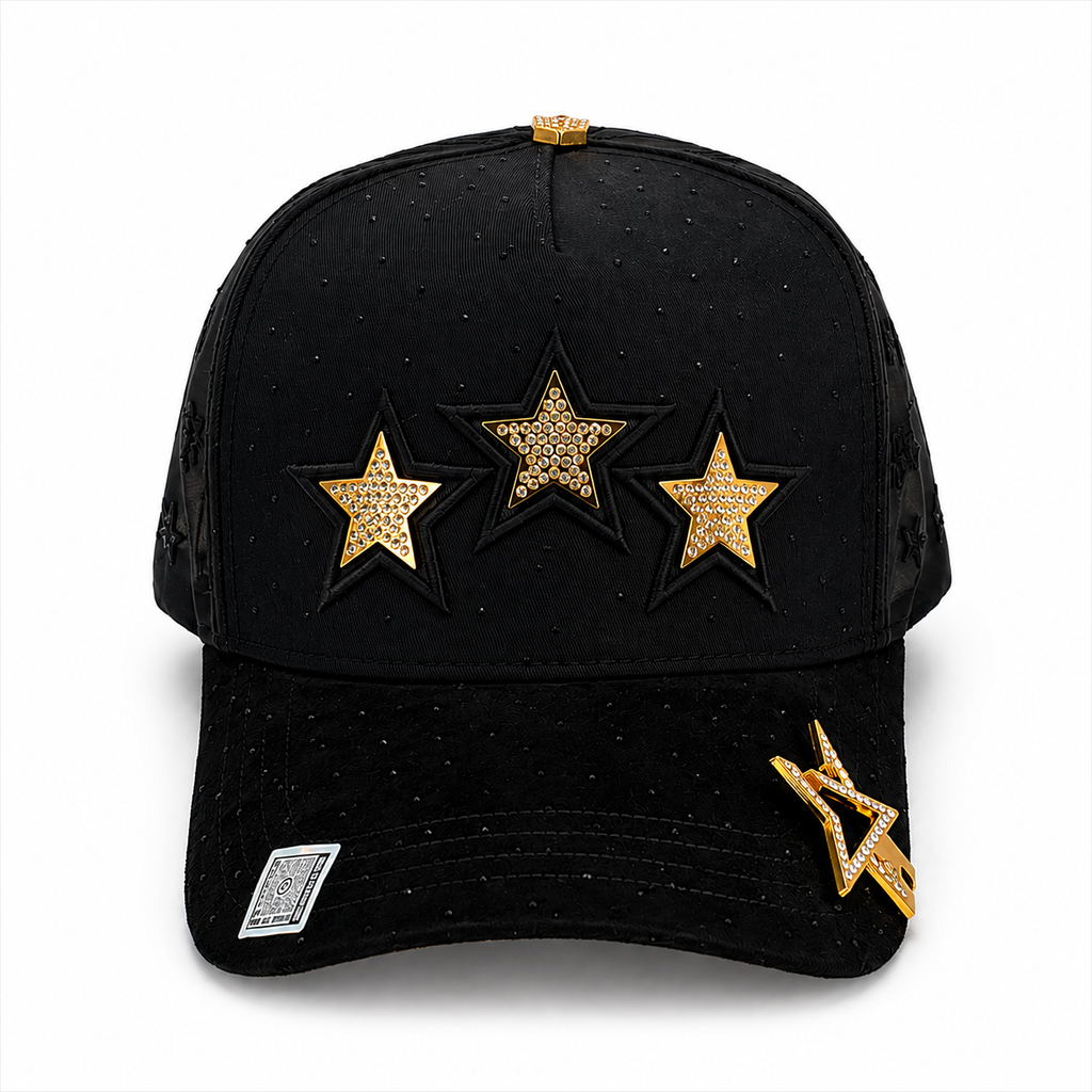 GORRA BIGG BOSS ESTRELLAS DORADAS