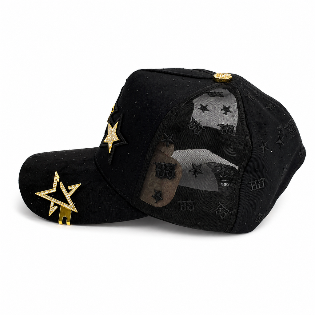 GORRA BIGG BOSS ESTRELLAS DORADAS